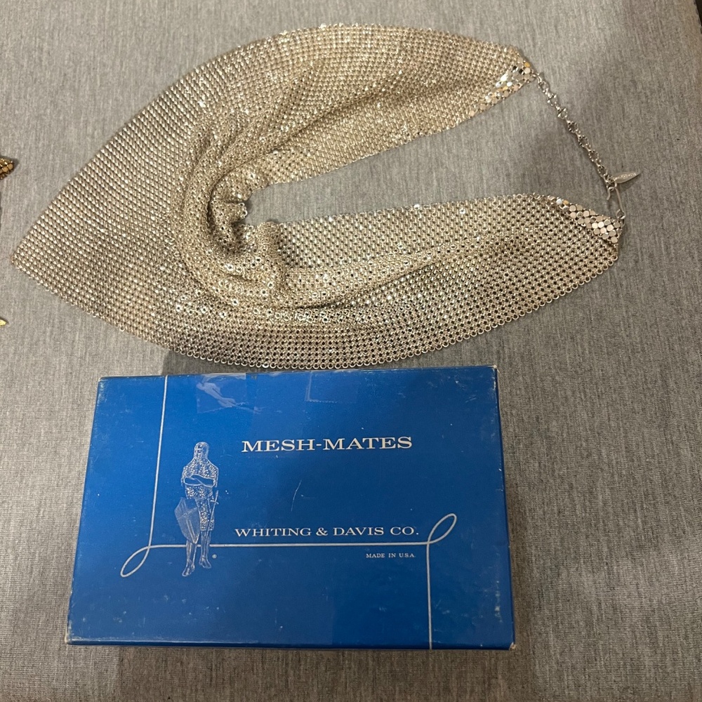 2 - Whiting & Davis Mesh Mate Necklaces - Picture 14 of 16